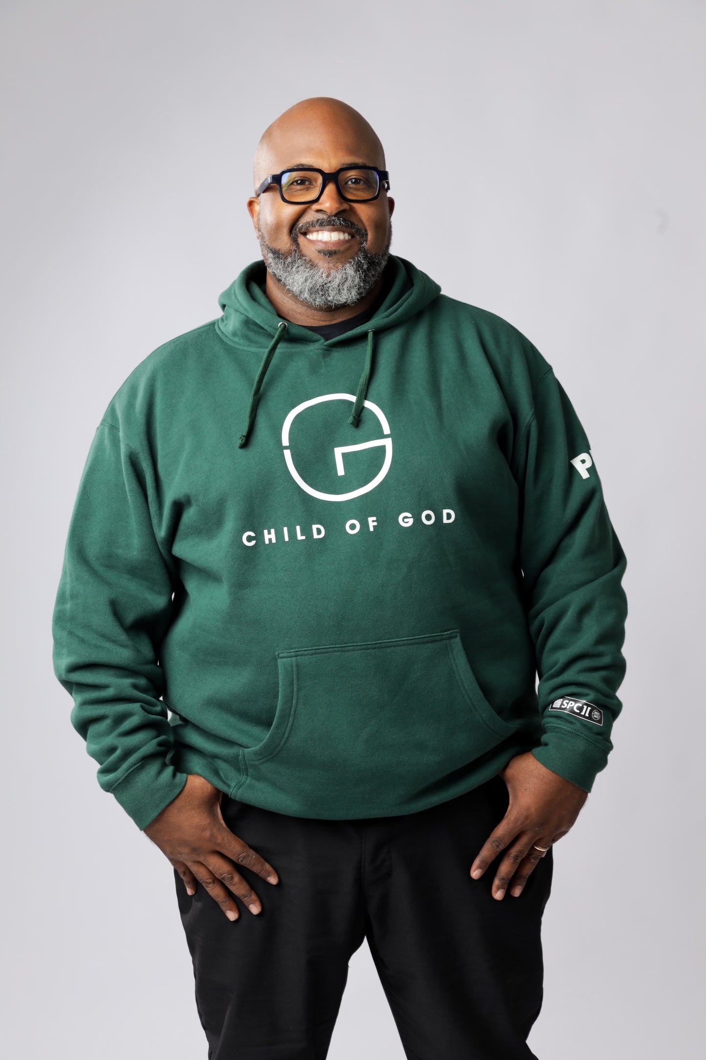 SPECIAL EDITION GREEN COG "WE RAISED EACH OTHER" PFA HOODIE